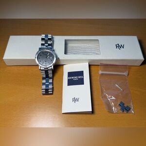 Raymond Weil W1 6100 Stainless Steel Sapphire Crystal Watch